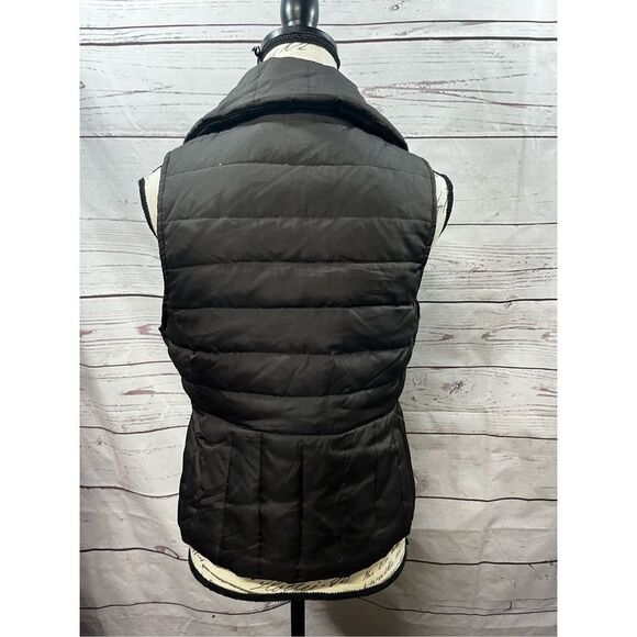 Kenneth Cole Reaction Black Puffer Vest Quilted Sleeveless Jacket S/CH‎ - Picture 2 of 4